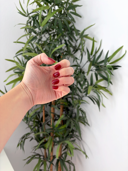 Deep red