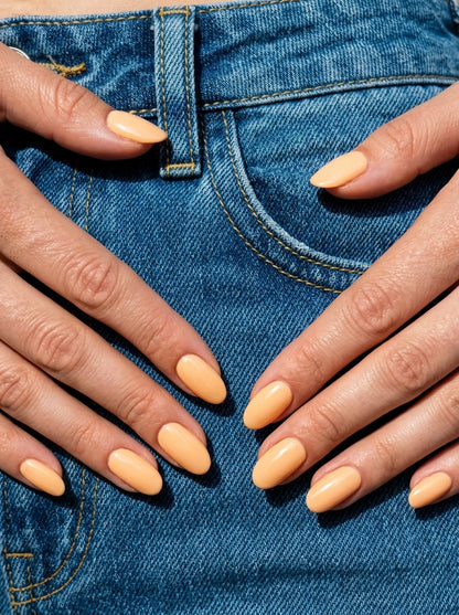 Bright peach