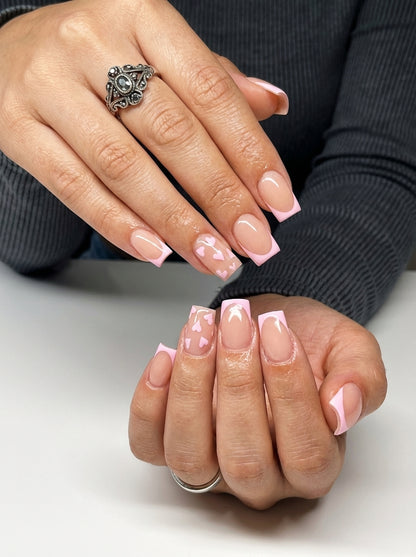 Llittle pink hearts